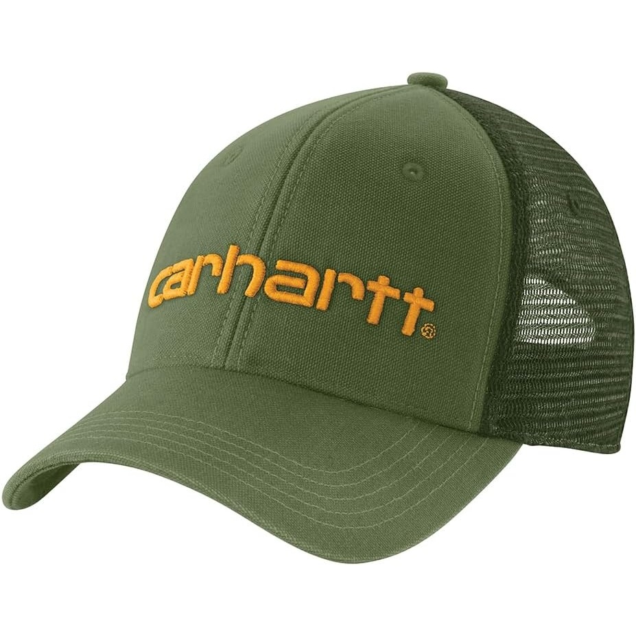 image:imageCarhartt Mens Canvas MeshBack Logo Graphic CapChive
