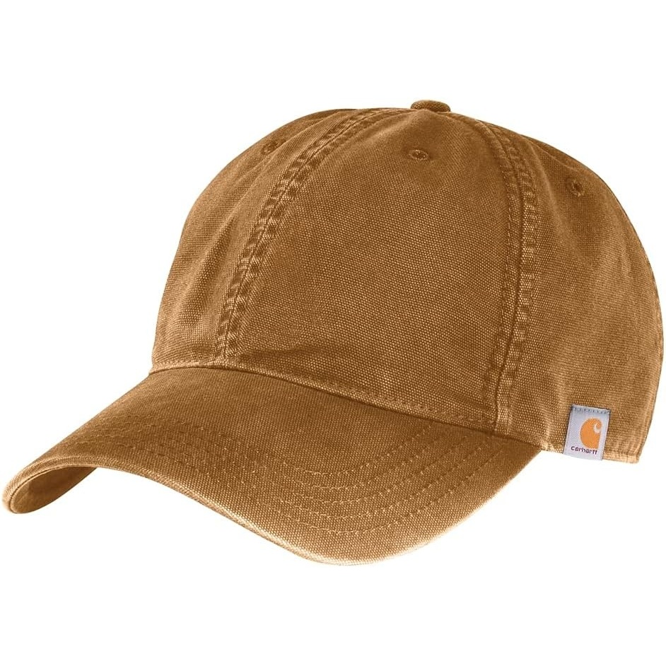 image:imageCarhartt Mens Cotton Canvas CapCarhartt Brown Canvas