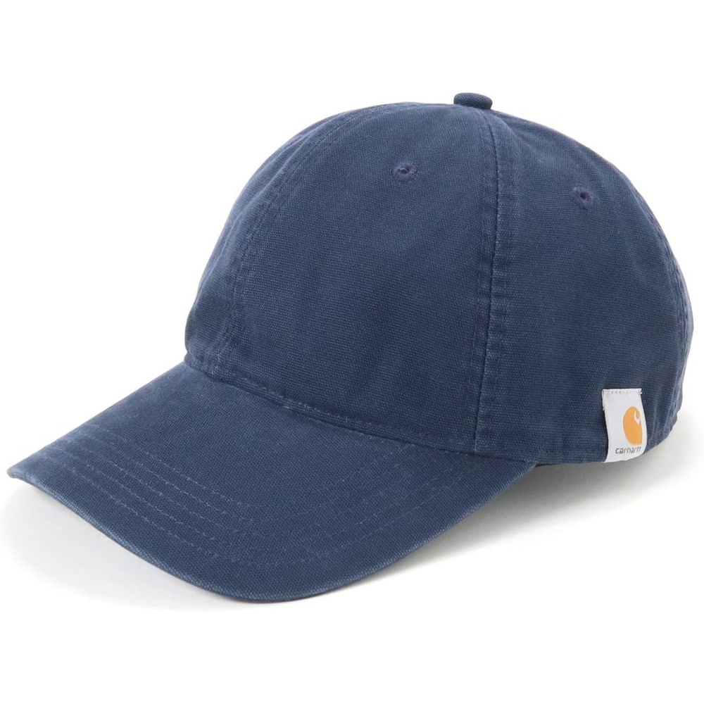 image:imageCarhartt Mens Cotton Canvas CapNavy Canvas