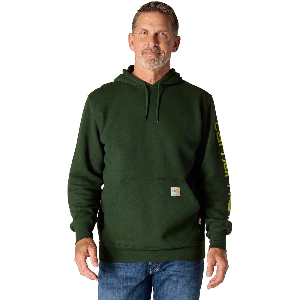 image:imageCarhartt Mens FR Force Marquette Logo SweatshirtMountain View Closeout