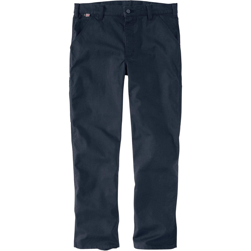image:imageCarhartt Mens FR Relaxed Straight Rugged Flex Duck DungareeNavy