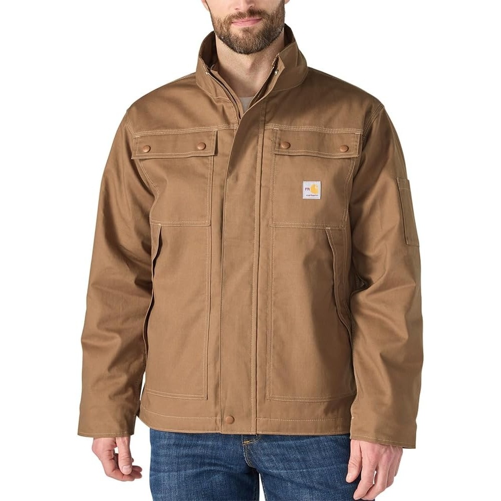 image:imageCarhartt Mens Fr Quick Duck CoatCarhartt Brown