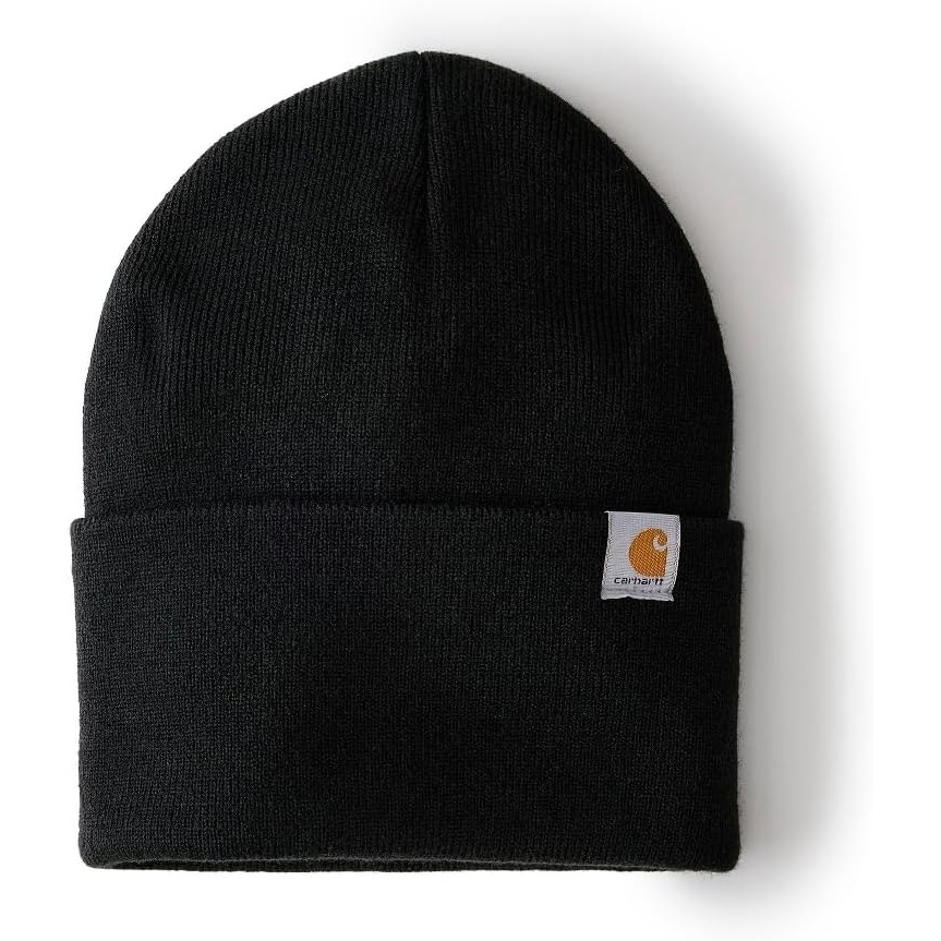 image:imageCarhartt Mens Knit Cuffed Beanie 104597Black