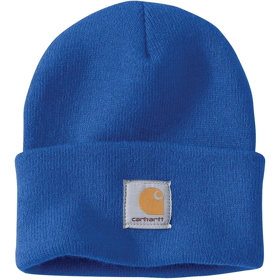 image:imageCarhartt Mens Knit Cuffed BeanieElectric Indigo