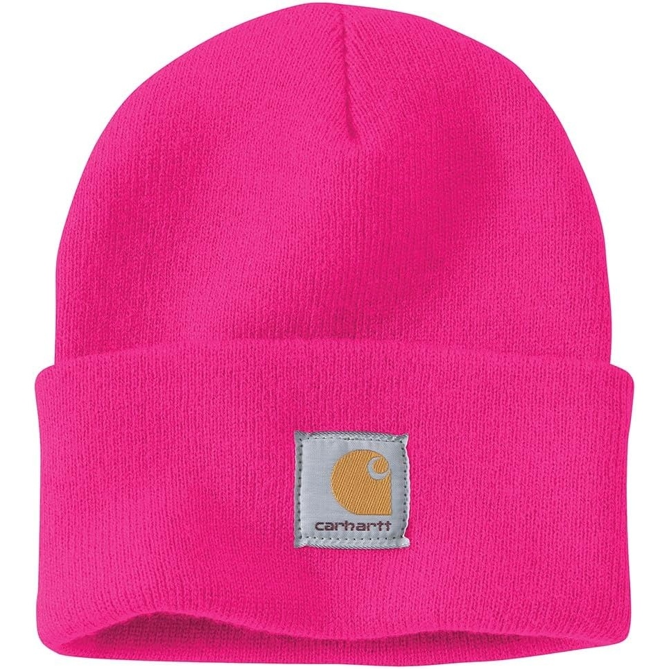 image:imageCarhartt Mens Knit Cuffed BeaniePink Glow