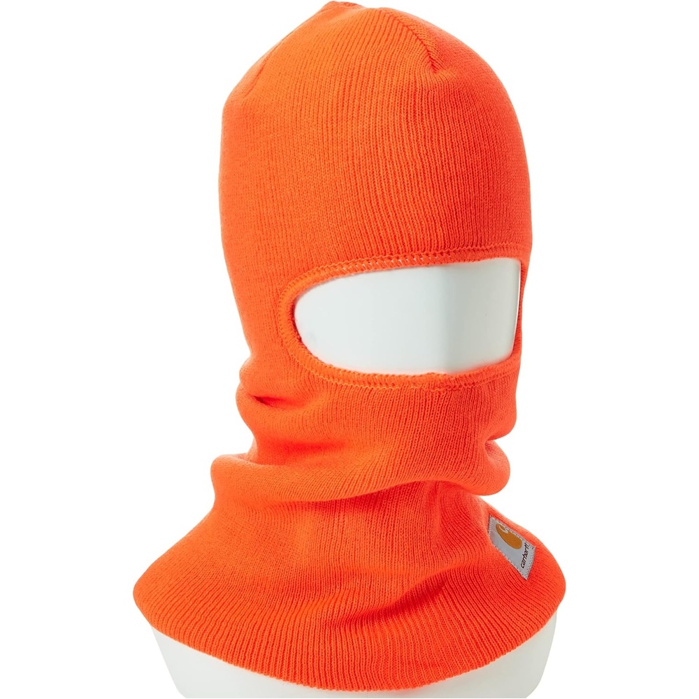 image:imageCarhartt Mens Knit Insulated Face MaskBrite Orange