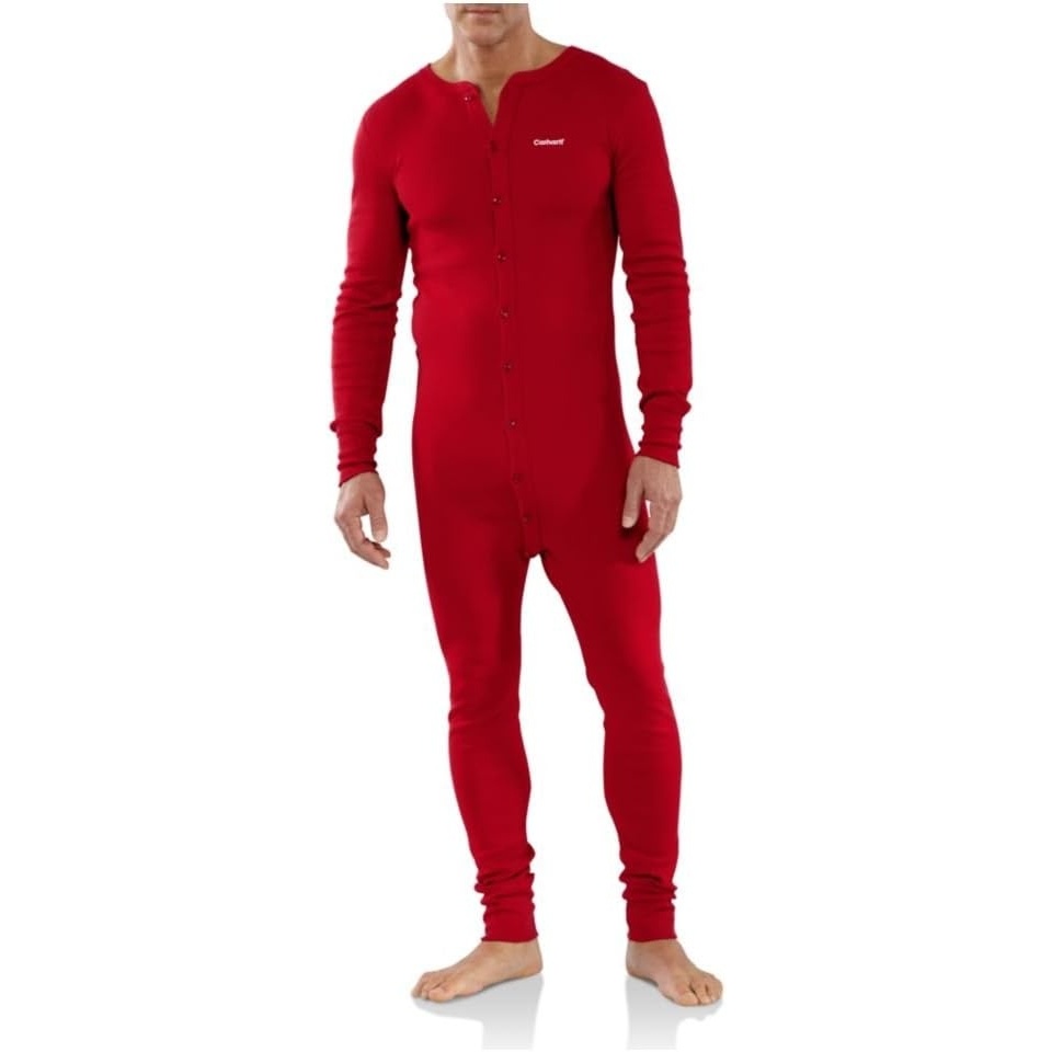 imageCarhartt Mens MUS130 Classic Union SuitCarhartt Red
