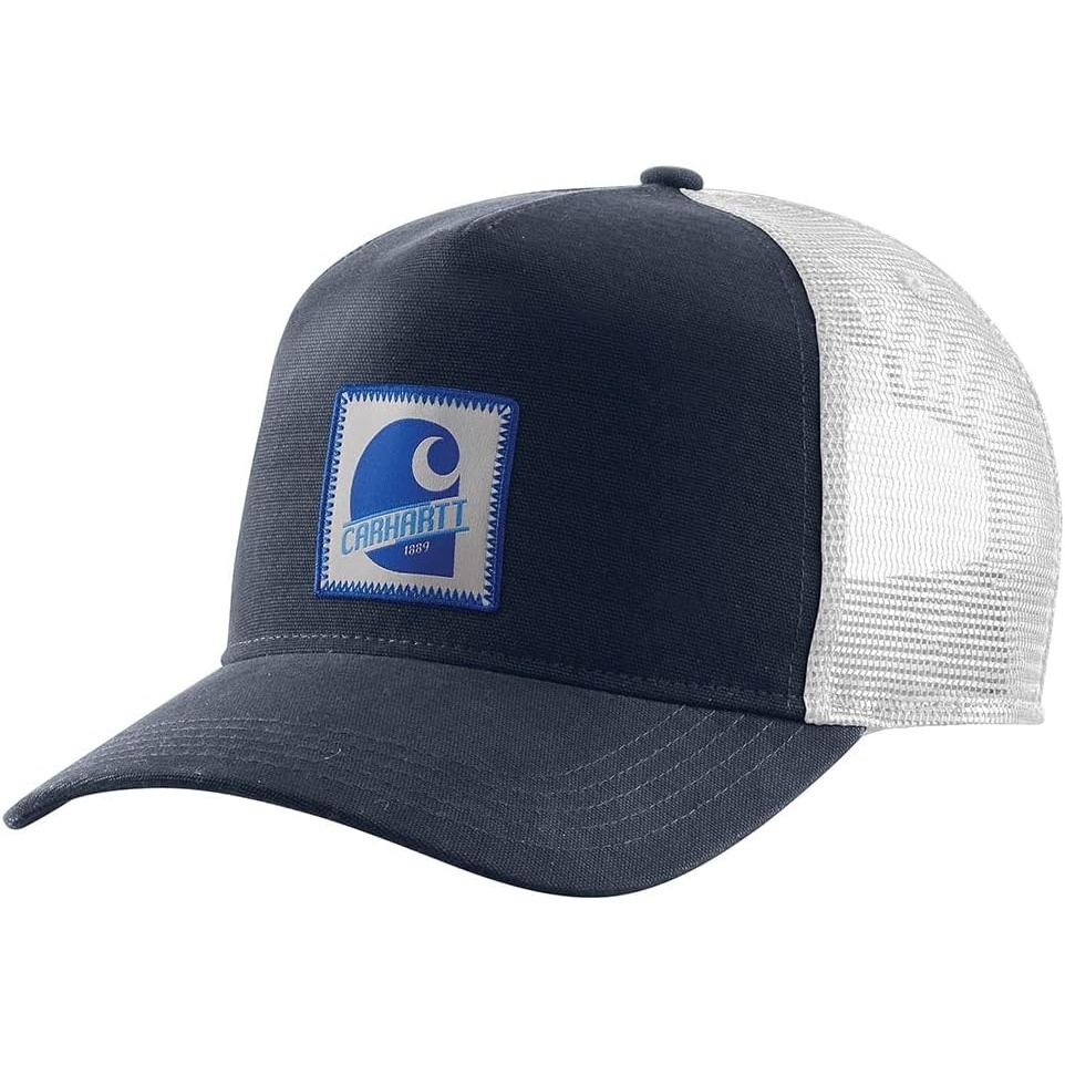 image:imageCarhartt Mens Rugged Flex FivePanel C Patch CapNavy