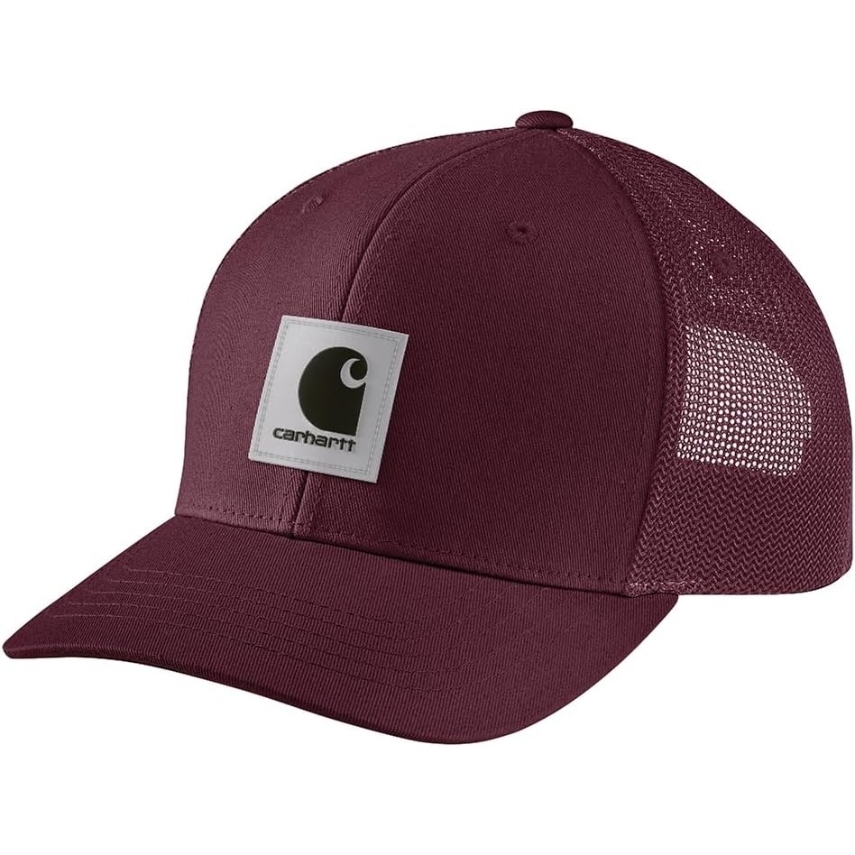 image:imageCarhartt Mens Rugged Flex Twill MeshBack Logo Patch CapPort