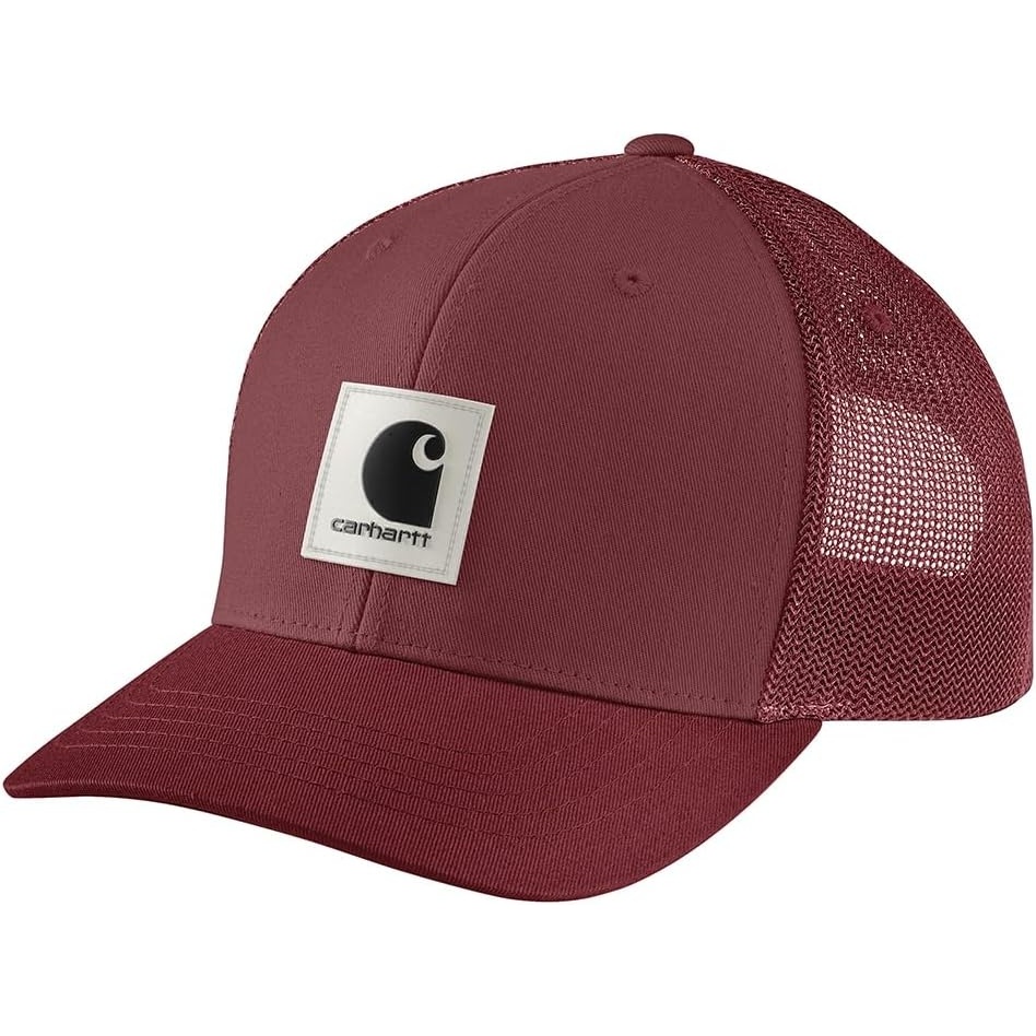 image:imageCarhartt Mens Rugged Flex Twill MeshBack Logo Patch CapSable