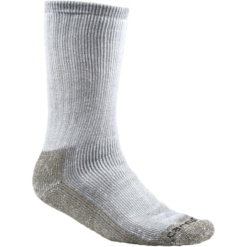 image:imageCarhartt Mens SB7672M Midweight Steel Toe Boot Sock 2PackCarhartt Heather Grey