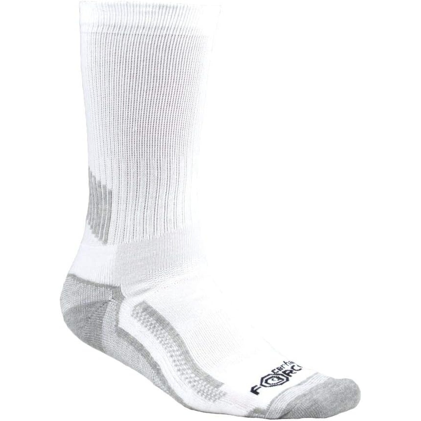 imageCarhartt Mens SC4223M Force Midweight Crew Sock 3 PackCarhartt White
