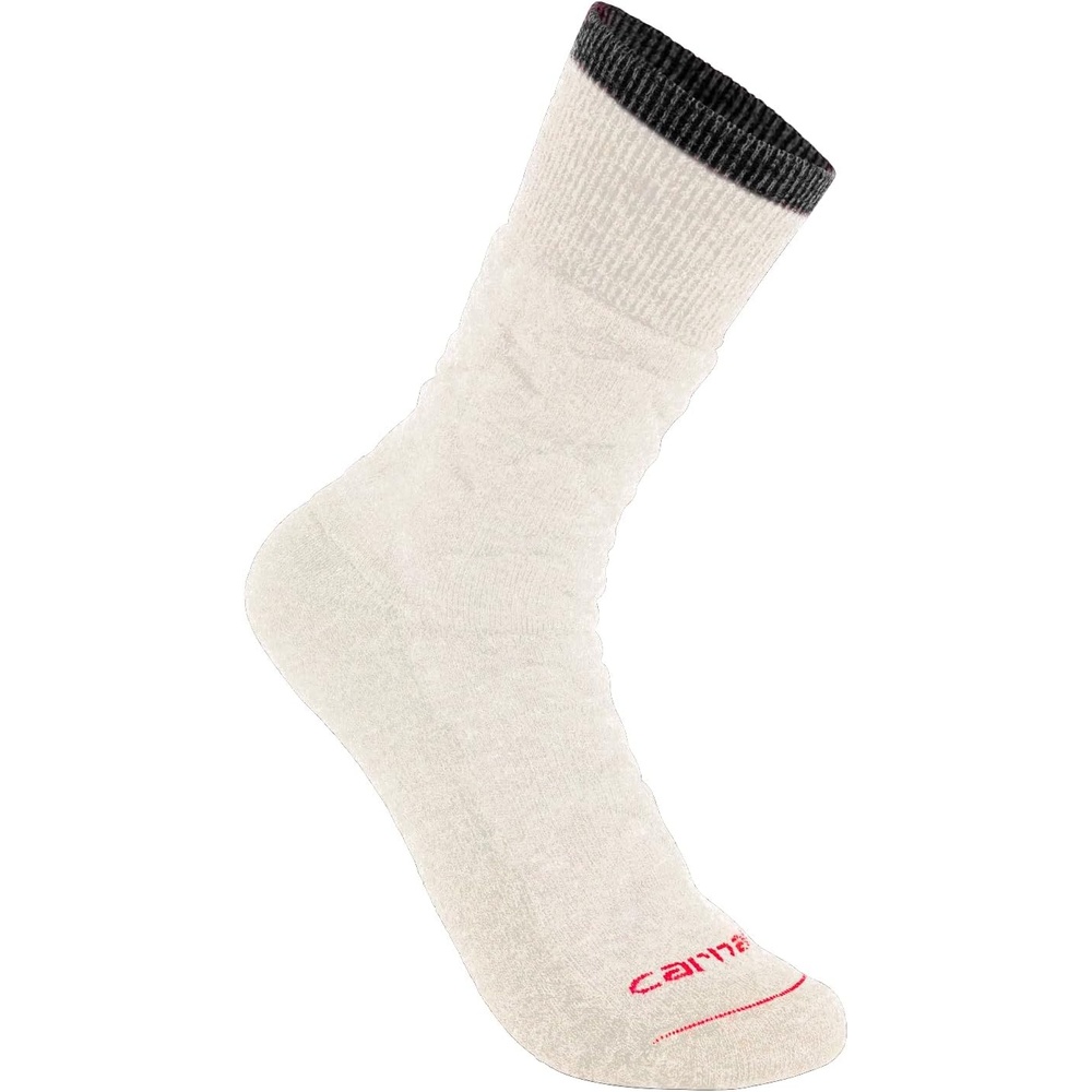 image:imageCarhartt Mens SC9510M Twin Knit Heavyweight Diamond Plate Crew SockNatural
