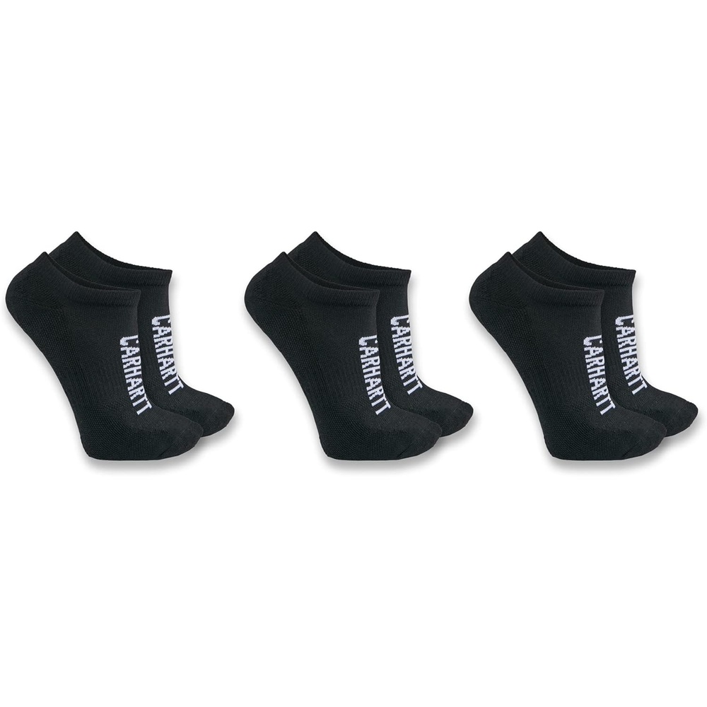 image:imageCarhartt Mens SL9953M Force Midweight Logo LowCut Sock 3PackBlack