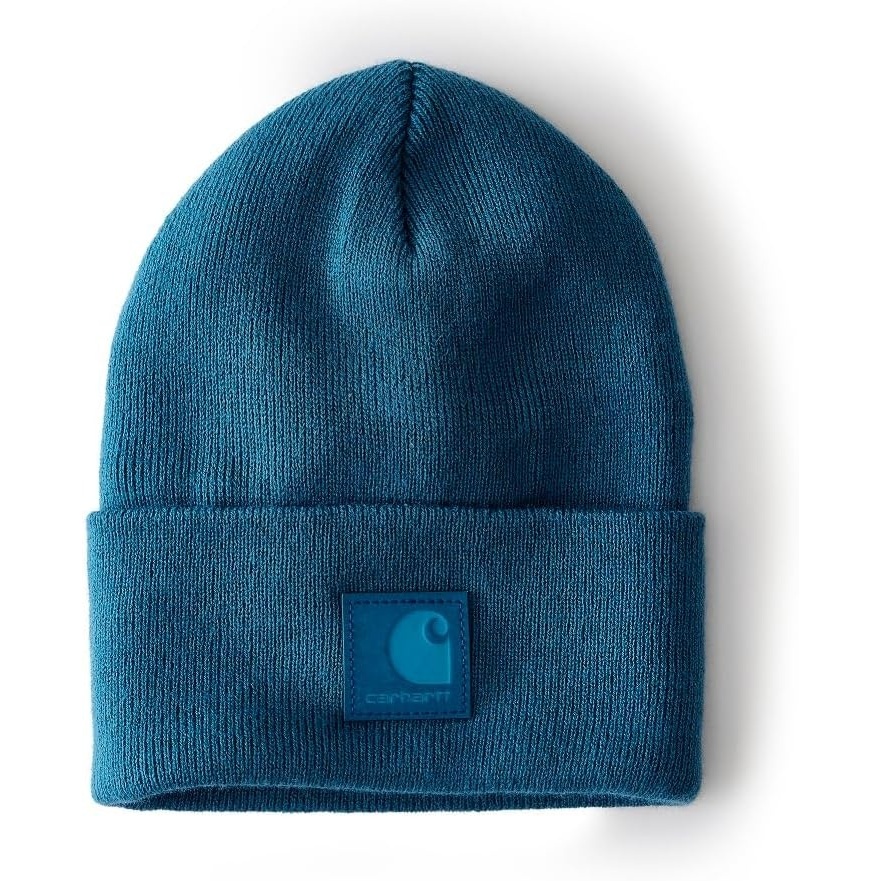 image:imageCarhartt Mens Tonal Patch BeanieDark Tranquil Blue