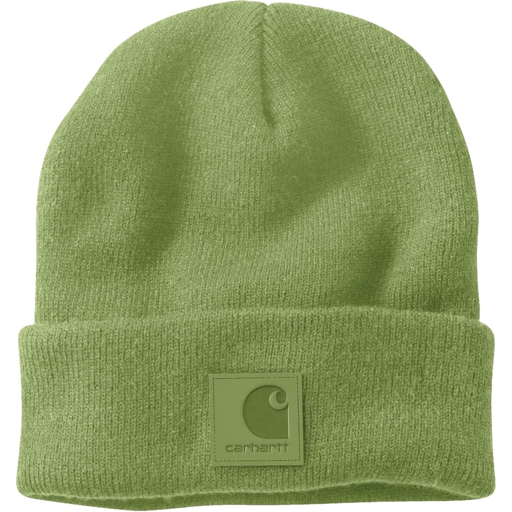image:imageCarhartt Mens Tonal Patch BeanieSwitchgrass