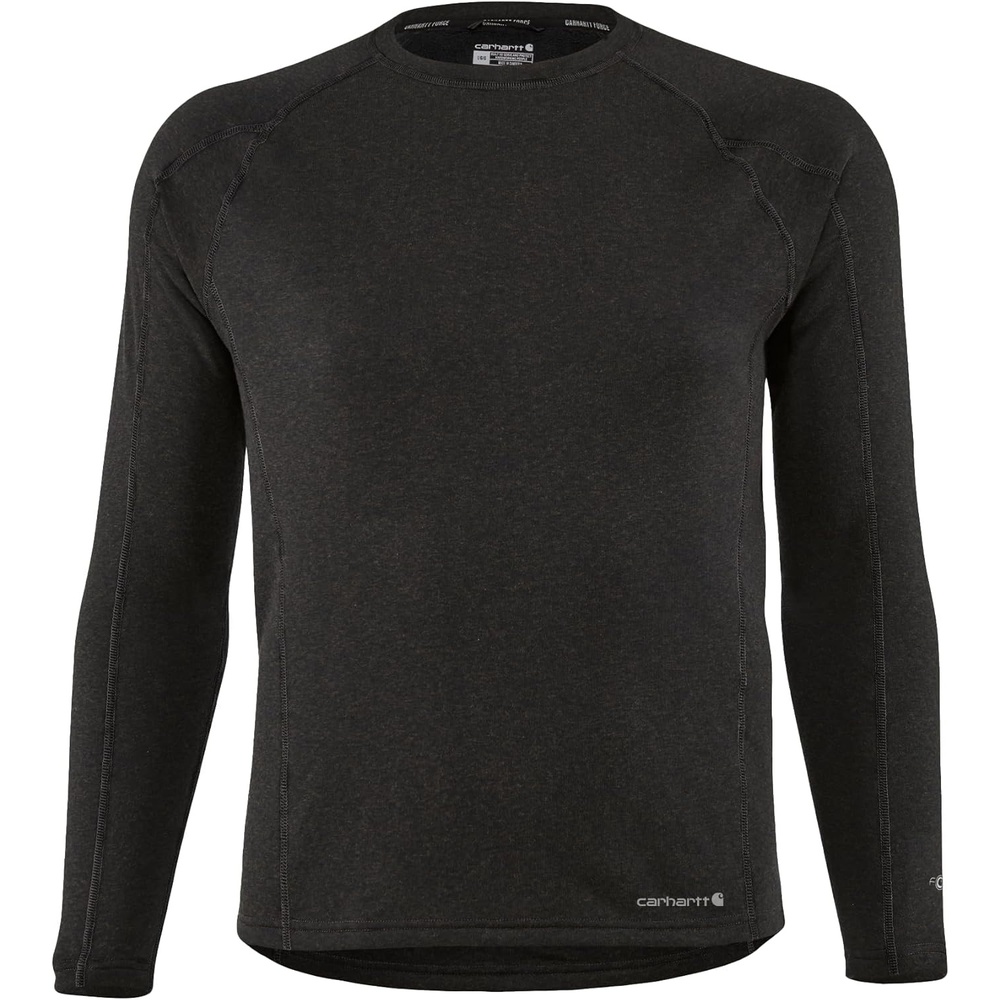 imageCarhartt Mens UH0175M Force Heavyweight Synthetic WoolBlend Fleece BBlack Heather