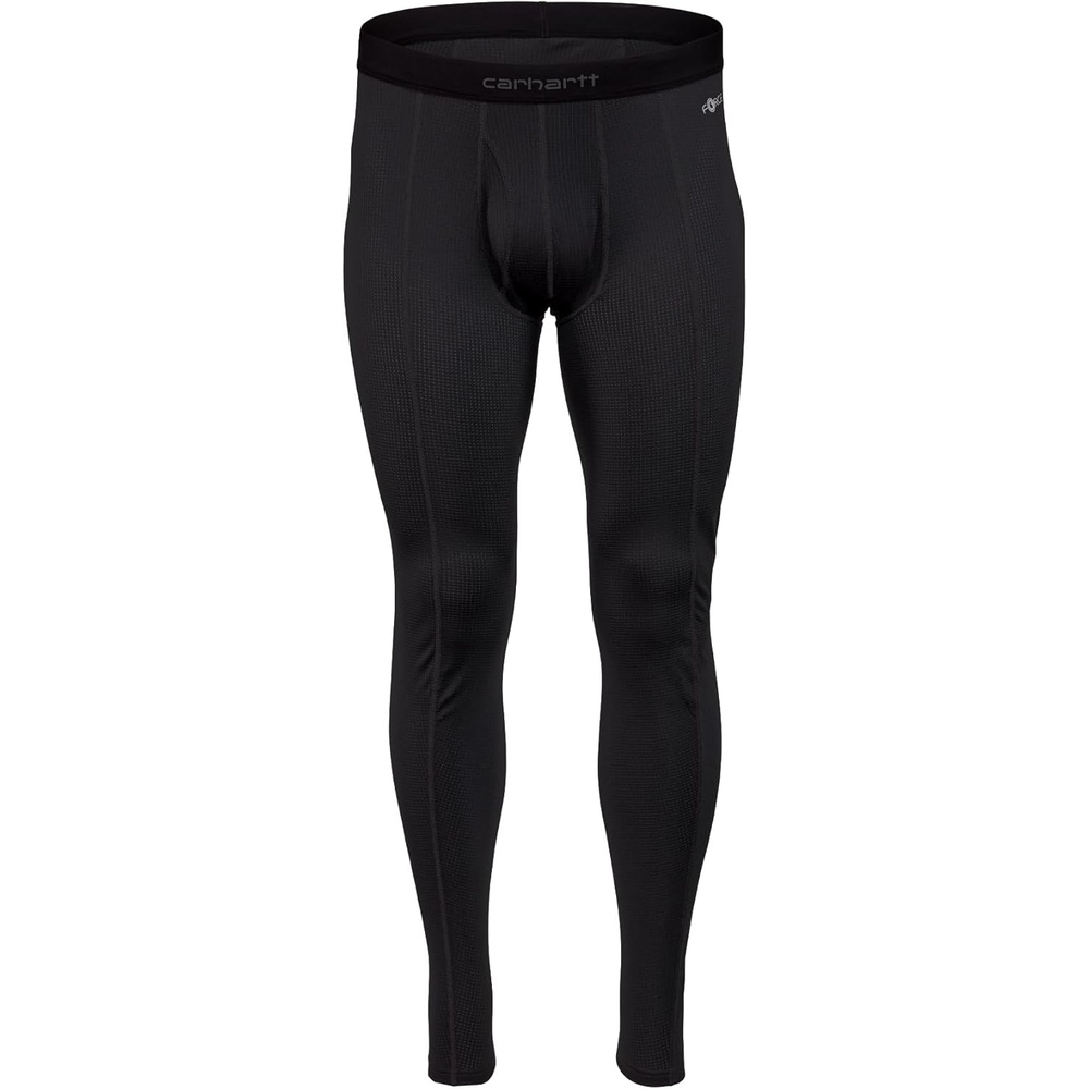 imageCarhartt Mens UL0184M Force Lightweight Stretch Grid Base Layer PantBlack