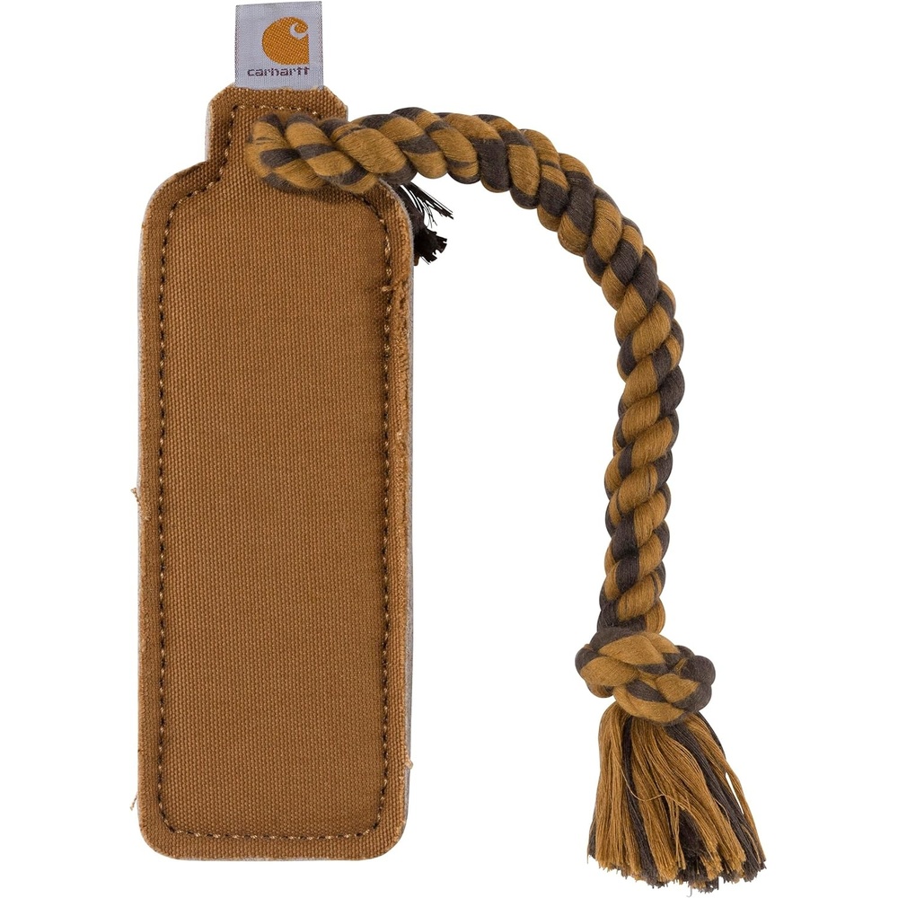 imageCarhartt Pet Training Tools Rugged Dog Tool for Tug Fetch and Play Field Dog Training Pull Carhartt BrownBumper Compressed Flet Carhartt Brown