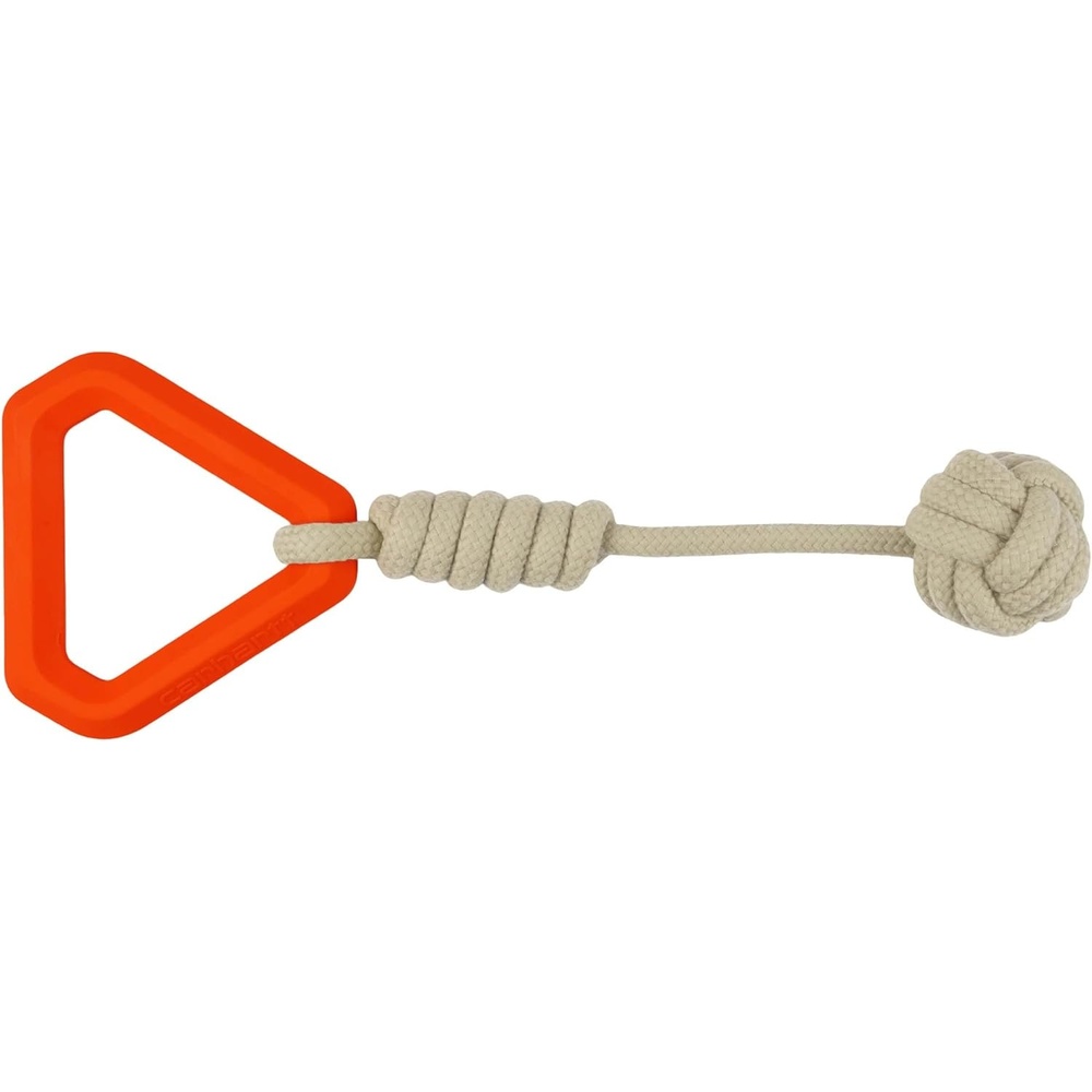 imageCarhartt Pet Training Tools Rugged Dog Tool for Tug Fetch and Play Field Dog Training Pull Carhartt BrownMonkey Fist Dog Pull Blaze Orange