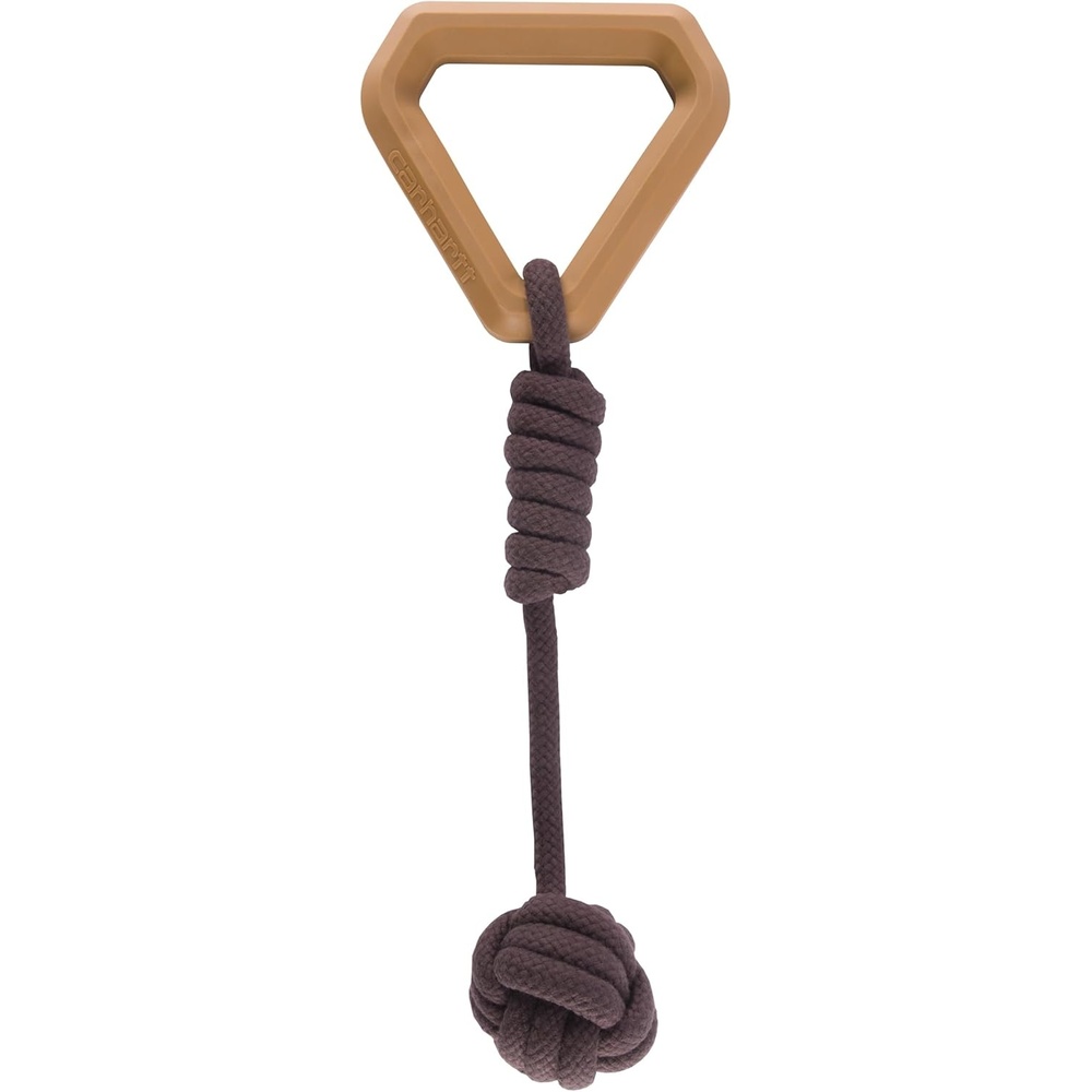 imageCarhartt Pet Training Tools Rugged Dog Tool for Tug Fetch and Play Field Dog Training Pull Carhartt BrownMonkey Fist Dog Pull Carhartt Brown
