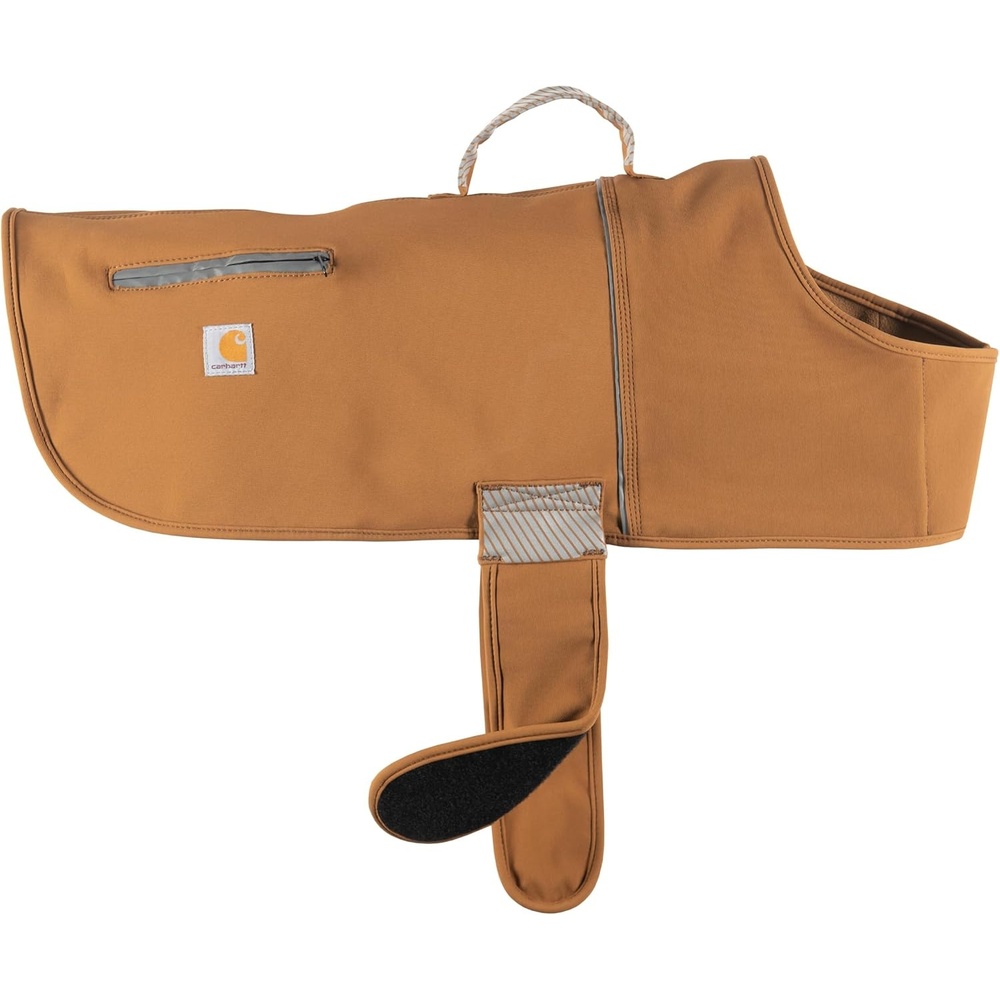 imageCarhartt Quick Duck Fleece Lined Dog Jac WaterRepellent Dog Vest Dark Sapphire LargeCarhartt Brown