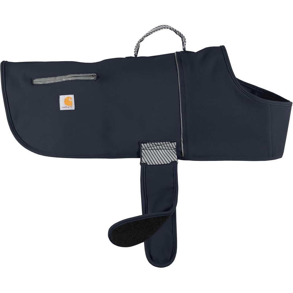 imageCarhartt Quick Duck Fleece Lined Dog Jac WaterRepellent Dog Vest Dark Sapphire LargeDark Sapphire