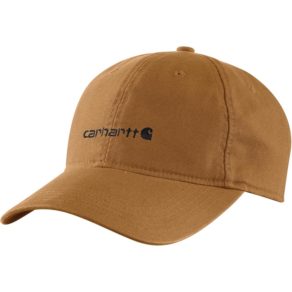 image:imageCarhartt Womens Canvas Embroidered Graphic CapCarhartt Brown