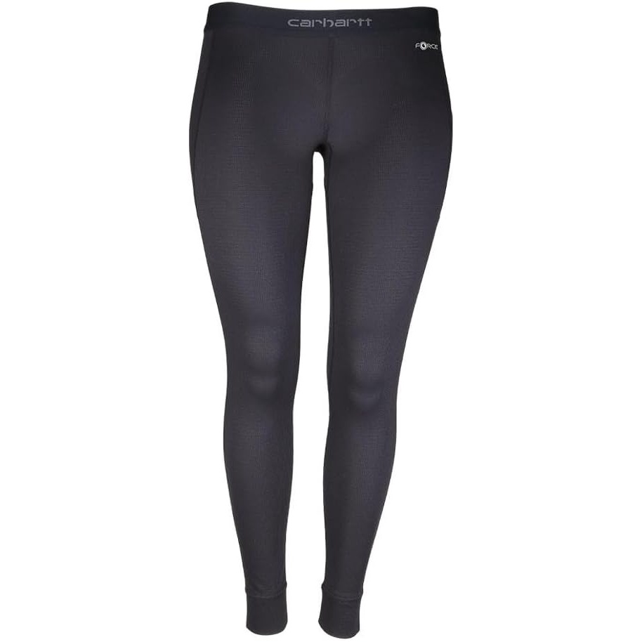 imageCarhartt Womens Force Midweight Waffle Base Layer PantBlack