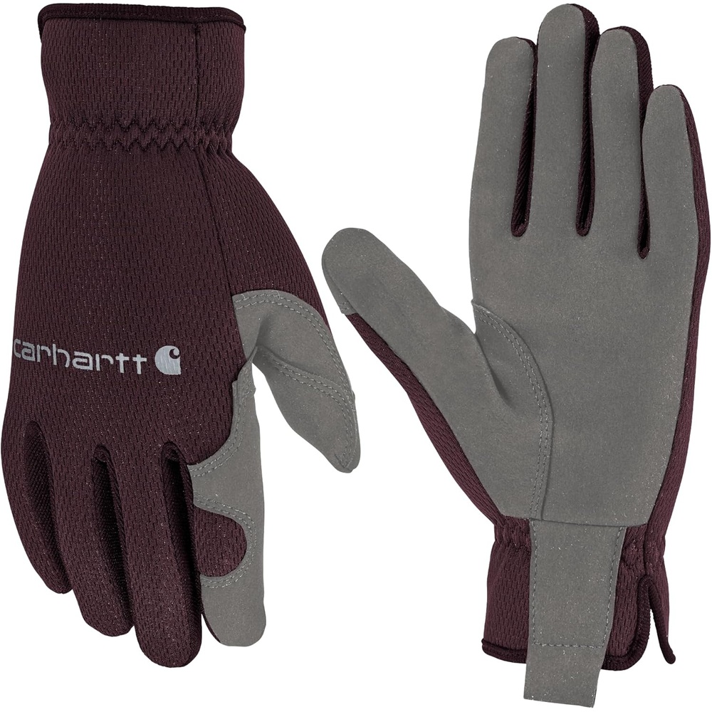 imageCarhartt Womens High Dexterity Open Cuff GloveBlackberry Grey