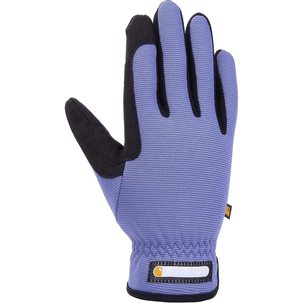 imageCarhartt Womens High Dexterity Open Cuff GloveBlue Dusk Black