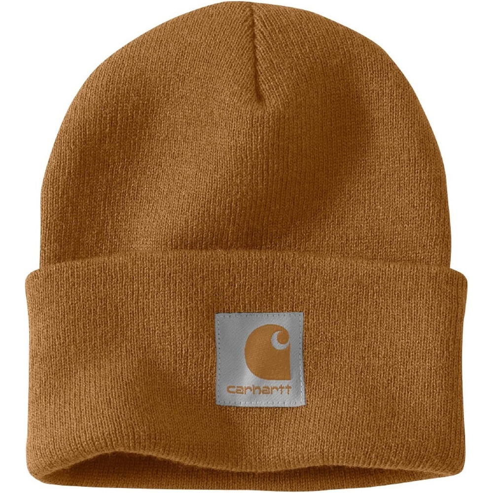 image:imageCarhartt Womens Knit SatinLined BeanieCarhartt Brown