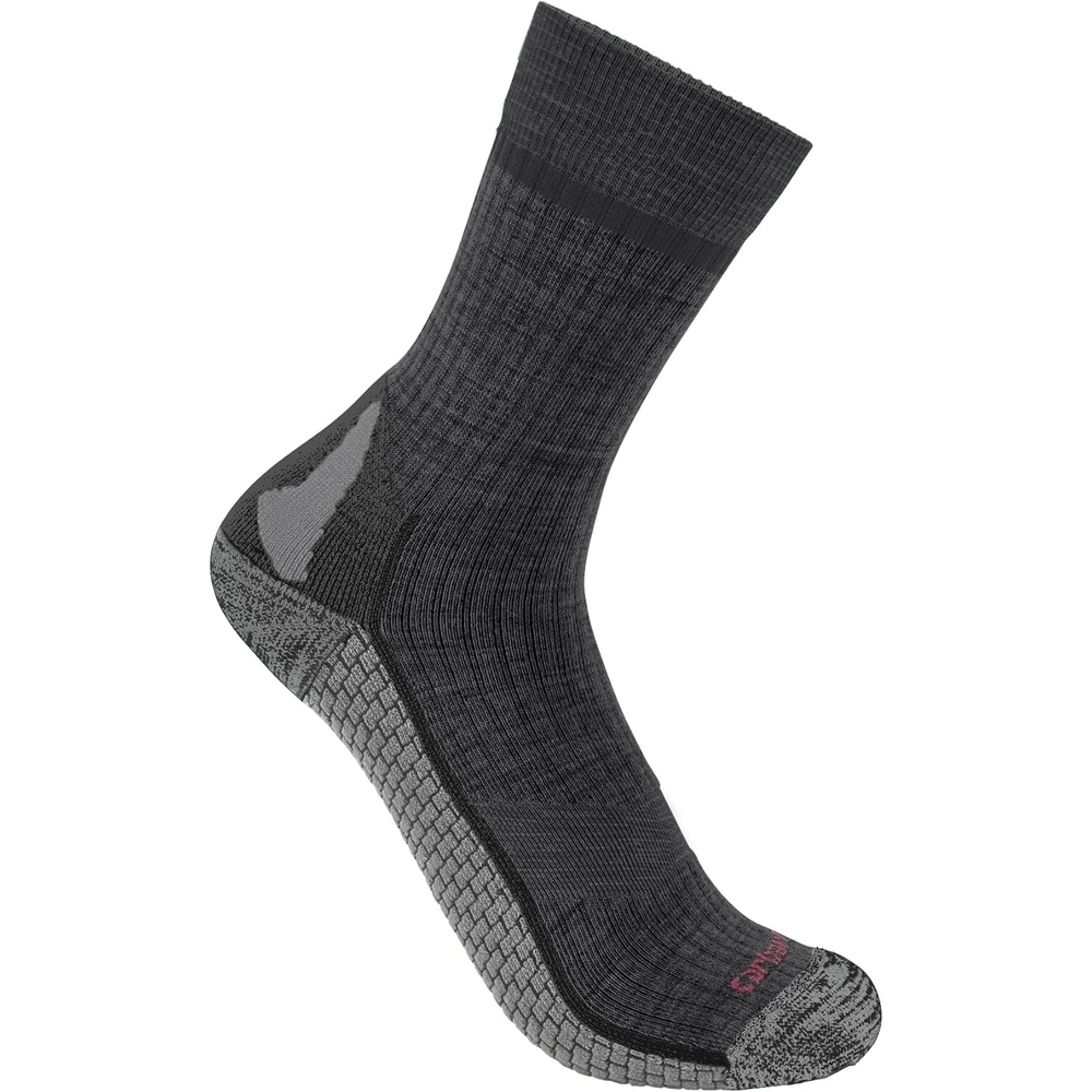 image:imageCarhartt Womens SC9270W Womens Force Grid Midweight SyntheticMerinoCarbon Heather