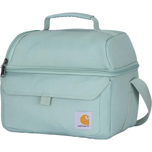 Carhartt 12 Can Two Compartment Lunch Box | Durable, Fully-Insulated Lunch Bag for Women & Men, Large Lunchbox (Gravel)(Large Lunchbox (Seabrook))