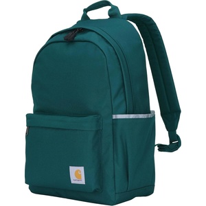 Carhartt 21L Classic Laptop Backpack, Water-Resistant Pack W/ 15″ Laptop Sleeve and Organizational Compartments, Carhartt Brown(Greenstone)