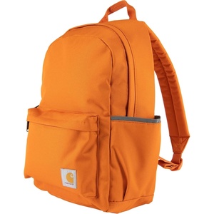 Carhartt 21L Classic Laptop Backpack, Water-Resistant Pack W/ 15″ Laptop Sleeve and Organizational Compartments, Carhartt Brown(Marmalade)