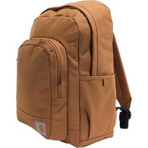Carhartt 25L Classic Laptop Backpack, Durable Water-Resistant Pack W/ 16″ Laptop Sleeve and Multiple Organizational Compartments, Carhartt Brown(Carhartt Brown)