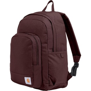 Carhartt 25L Classic Laptop Backpack, Durable Water-Resistant Pack W/ 16″ Laptop Sleeve and Multiple Organizational Compartments, Carhartt Brown(Port)