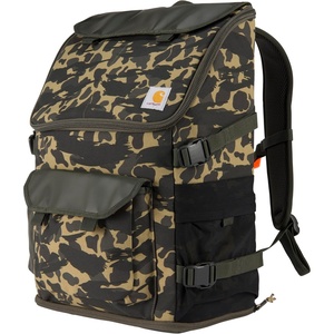 Carhartt 35L Nylon Workday Backpack, Durable Water-Resistant Pack with 15″ Laptop Sleeve and Adjustable Shoulder Straps, Tarmac(Blind Duck Camo)