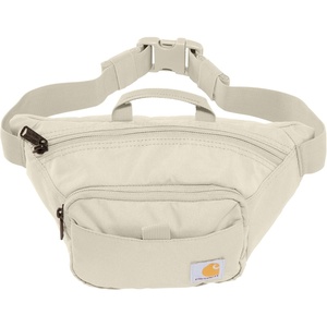 Carhartt Classic Adjustable Sling Bag, Durable, 600-Denier Water Resistant Hip Pack(Chalk)