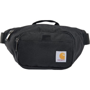 Carhartt Classic Adjustable Sling Bag, Durable, 600-Denier Water Resistant Hip Pack(Essential Waist Pack (Black))