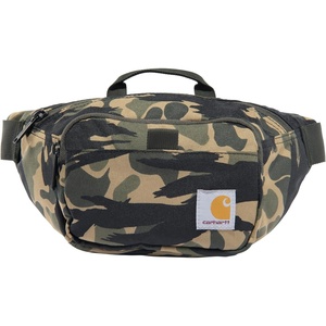 Carhartt Classic Adjustable Sling Bag, Durable, 600-Denier Water Resistant Hip Pack(Essential Waist Pack (Blind Duck Camo))