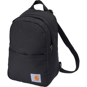 Carhartt Classic Mini Backpack, Durable, Water-Resistant Backpack with Adjustable Shoulder Straps, Black(Black)