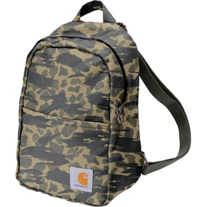 Carhartt Classic Mini Backpack, Durable, Water-Resistant Backpack with Adjustable Shoulder Straps, Black(Blind Duck Camo)