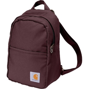 Carhartt Classic Mini Backpack, Durable, Water-Resistant Backpack with Adjustable Shoulder Straps, Black(Port)