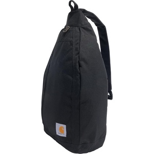 Carhartt Durable Sling Bag, Crossbody Backpack with Side Release Buckle, Tablet Sleeve and Adjustable Strap, Black(Crossbody Backpack (Black))