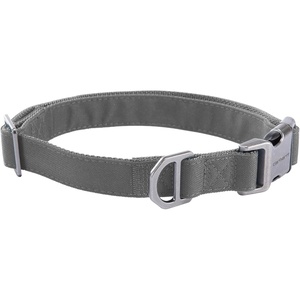 Carhartt Field Dog Collar, Fully Adjustable, Durable 600-Denier Fabric W/Reflective Wordmark for Visibility, Carhartt Brown, Medium(Gravel)