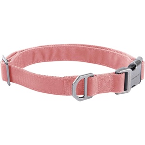 Carhartt Field Dog Collar, Fully Adjustable, Durable 600-Denier Fabric W/Reflective Wordmark for Visibility, Carhartt Brown, Medium(Rose Tint)