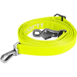 Carhartt Field Dog Leash, Durable 600-Denier Fabric W/Adjustable Metal D-Ring Hardware, Carhartt Brown, Large(Brite Lime)