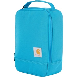 Carhartt Insulated Lunch Cooler For Men and Women, Fully Insulated Lunch Pale for Everyday Use, Carhartt Brown(Atomic Blue)